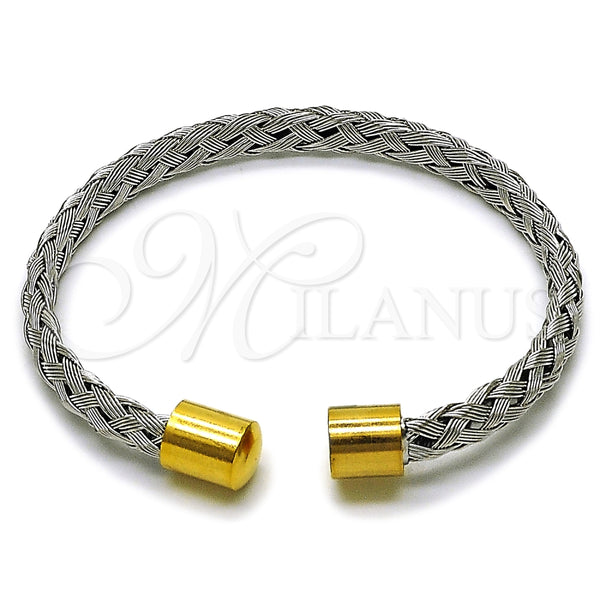 Aro Individual 07.138.0027.1 Acero Inoxidable, Diseño de Torcido, Pulido, Dos Tonos (Thickness, One size fits all)