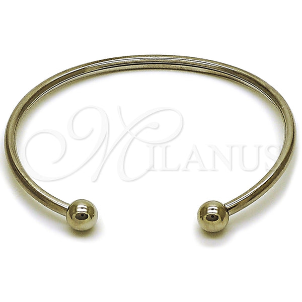 Aro Individual 07.138.0033 Acero Inoxidable, Diseño de Bola y Hueco, Pulido, Tono Plateado (03 MM Thickness, One size fits all)