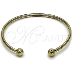 Aro Individual 07.138.0033 Acero Inoxidable, Diseño de Bola y Hueco, Pulido, Tono Plateado (03 MM Thickness, One size fits all)