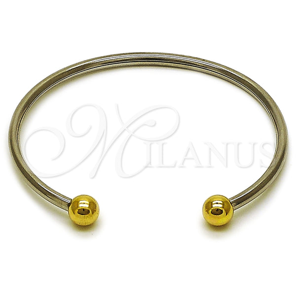 Aro Individual 07.138.0033.1 Acero Inoxidable, Diseño de Hueco y Bola, Pulido, Dos Tonos (03 MM Thickness, One size fits all)