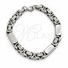 Collar y Pulsera 06.116.0015.22 Acero Inoxidable, Pulido, Tono Plateado