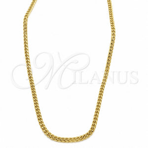 Collar y Pulsera 06.116.0091.22 Acero Inoxidable, Pulido, Tono Dorado