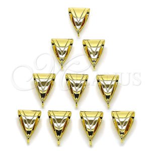 Findings 12.298.0002.10 Oro Laminado, Pulido, Tono Dorado