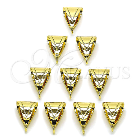 Findings 12.298.0002.10 Oro Laminado, Pulido, Tono Dorado