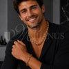 Collar y Pulsera 06.435.0007.2.22 Acero Inoxidable, Pulido, Tono Dorado