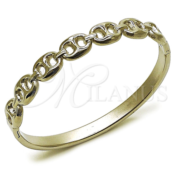Aro Individual 07.116.0001.04 Acero Inoxidable, Diseño de Puff Mariner, Pulido, Tono Plateado (Thickness, Size 4 (2.25 Diameter))