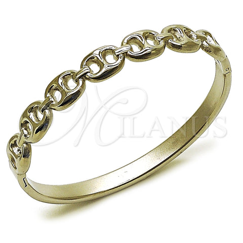 Aro Individual 07.116.0001.04 Acero Inoxidable, Diseño de Puff Mariner, Pulido, Tono Plateado (Thickness, Size 4 (2.25 Diameter))