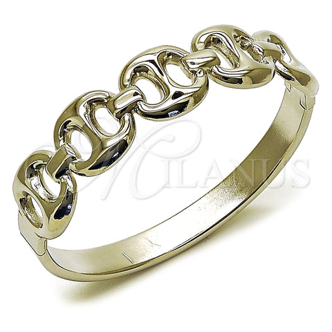 Aro Individual 07.116.0003.05 Acero Inoxidable, Diseño de Puff Mariner, Pulido, Tono Plateado (Thickness, Size 5 (2.50 Diameter))