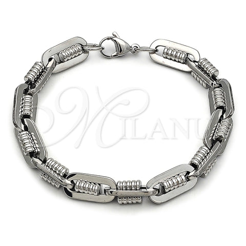 Pulsera Solida 03.363.0001.09 Acero Inoxidable, Pulido, Acero