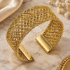 Aro Individual 07.331.0002 Oro Laminado, Diseño de File, Pulido, Tono Dorado (Grosor 25 MM, Talla Unica)