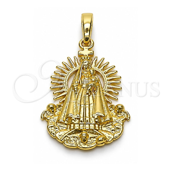 Dije Religioso 05.156.0224 Oro Laminado, Pulido, Tono Dorado