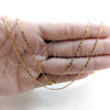 Gargantilla Basica 04.116.0094.18 Acero Inoxidable, Pulido, Tono Dorado (01 MM Thickness, 18 Inches Length)