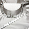 Collar y Pulsera 06.116.0100 Acero Inoxidable, Pulido, Rodinado