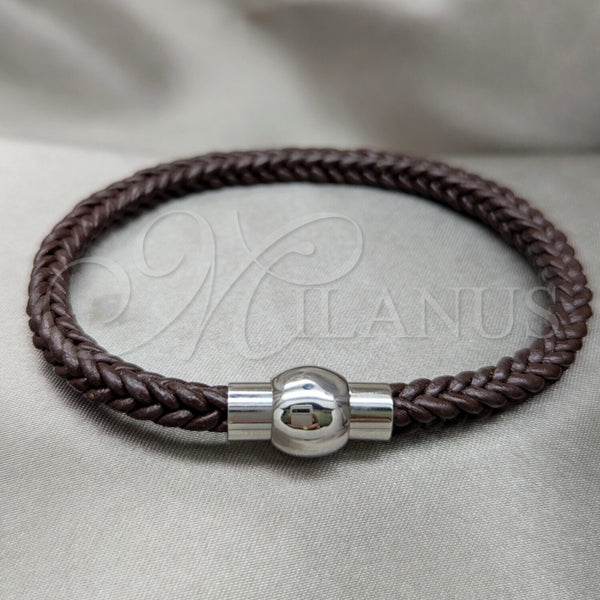 Pulsera Elegante 03.116.0065.2.08 Acero Inoxidable, Pulido, Dos Tonos (01 MM Thickness, 1 Inches Length)
