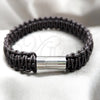 Pulsera Elegante 03.116.0066.08 Acero Inoxidable, Pulido, Dos Tonos (01 MM Thickness, 1 Inches Length)