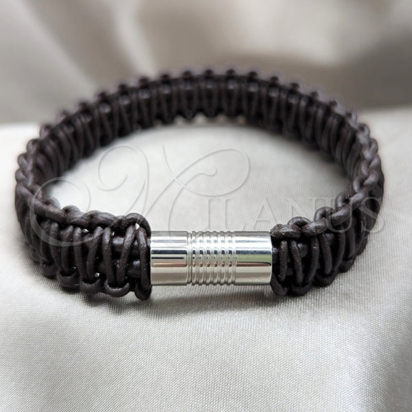 Pulsera Elegante 03.116.0066.08 Acero Inoxidable, Pulido, Dos Tonos (01 MM Thickness, 1 Inches Length)