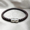 Pulsera Elegante 03.116.0067.08 Acero Inoxidable, Pulido, Dos Tonos (01 MM Thickness, 1 Inches Length)