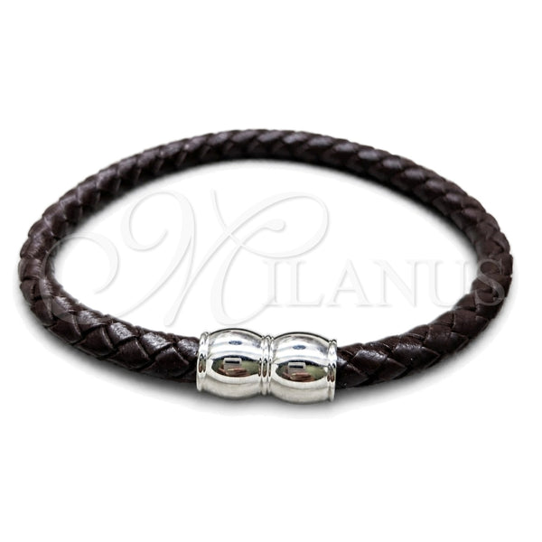 Pulsera Elegante 03.116.0067.08 Acero Inoxidable, Pulido, Dos Tonos (Grosor 01 MM, 1 Pulgadas de Largo)