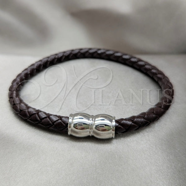 Pulsera Elegante 03.116.0067.08 Acero Inoxidable, Pulido, Dos Tonos (01 MM Thickness, 1 Inches Length)