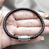 Pulsera Elegante 03.116.0068.08 Acero Inoxidable, Pulido, Dos Tonos (01 MM Thickness, 1 Inches Length)