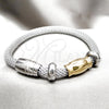 Pulsera Elegante 03.116.0073.07 Acero Inoxidable, Pulido, Dos Tonos (01 MM Thickness, 7 Inches Length)