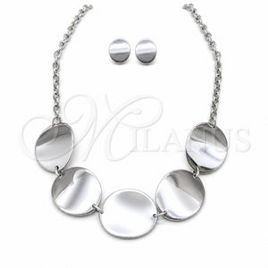 Collar, Pulsera y Dije 06.116.0173 Acero Inoxidable, Pulido, Rodinado