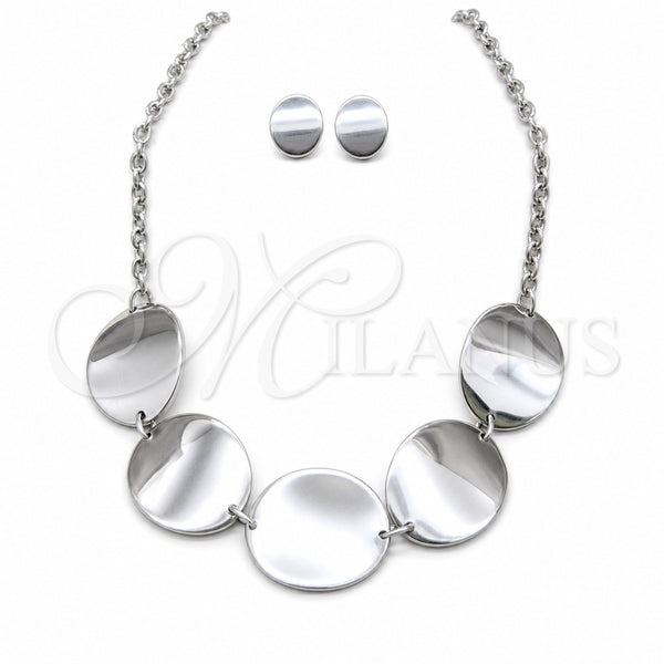 Collar, Pulsera y Dije 06.116.0173 Acero Inoxidable, Pulido, Rodinado