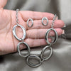 Collar, Pulsera y Dije 06.116.0177 Acero Inoxidable, Pulido, Rodinado
