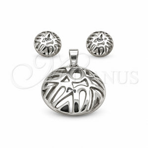 Collar y Dije 06.116.0191 Acero Inoxidable, Pulido, Rodinado