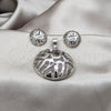 Collar y Dije 06.116.0191 Acero Inoxidable, Pulido, Rodinado