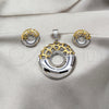 Collar y Dije 06.116.0194.1 Acero Inoxidable, Pulido, Dos Tonos