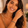 Pulsera Elegante 03.440.0005.09 Acero Inoxidable, Diseño de Square Franco, Pulido, Tono Plateado (Thickness, 9 Inches Length)