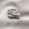Anillo Elegante 01.213.0084 Rodio Laminado, Pulido, Rodinado (Talla Unica)
