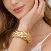 Aro Individual 07.215.0042.04 Oro Laminado, Pulido, Tono Dorado (Grosor 30 MM, Talla 4 (2,25 de Diámetro))