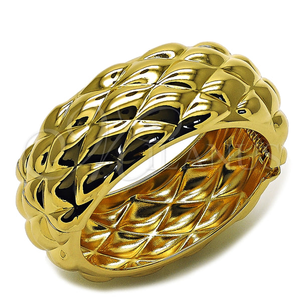 Aro Individual 07.215.0042.04 Oro Laminado, Pulido, Tono Dorado (Grosor 30 MM, Talla 4 (2,25 de Diámetro))