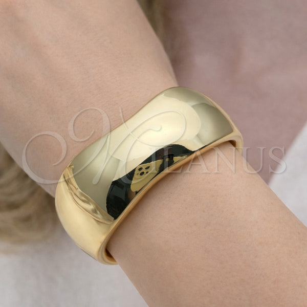 Aro Individual 07.215.0043.05 Oro Laminado, Pulido, Tono Dorado (Grosor 30 MM, Talla 5 (2,50 de Diámetro))