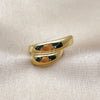 Anillo Elegante 01.318.0001 Oro Laminado, Pulido, Tono Dorado (Talla Unica)