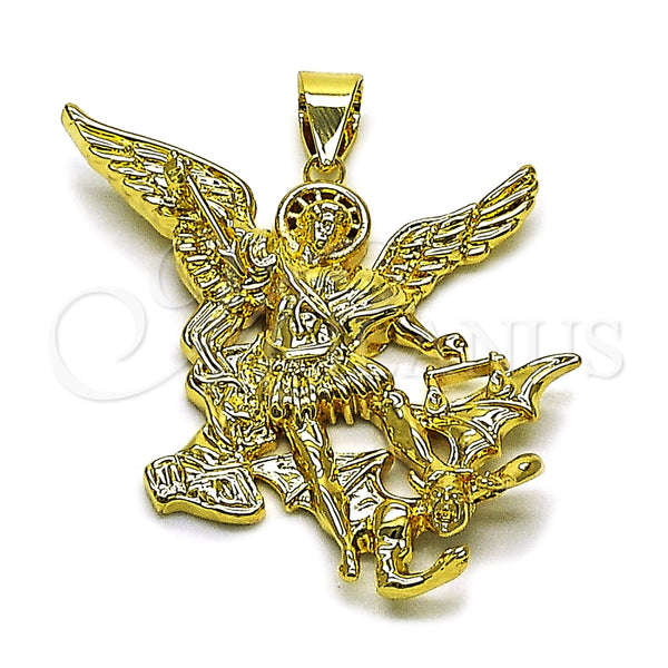 Dije Religioso 05.459.0019 Oro Laminado, Pulido, Tono Dorado