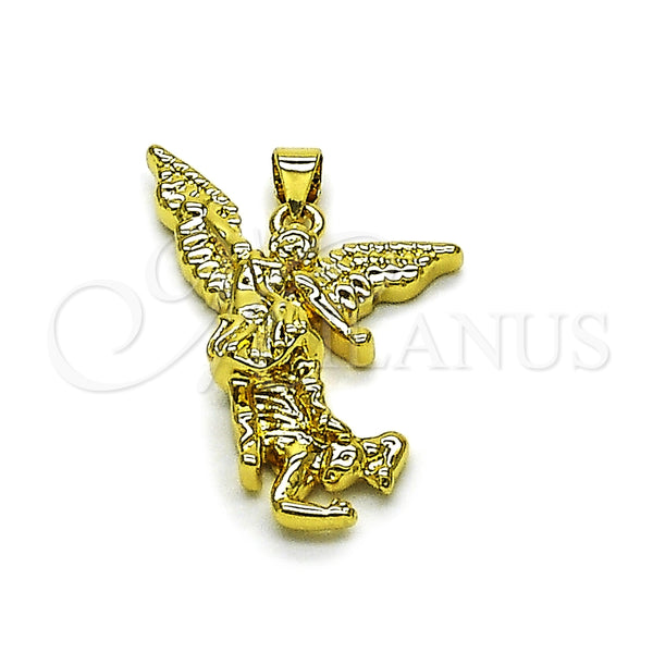 Dije Religioso 05.459.0020 Oro Laminado, Pulido, Tono Dorado