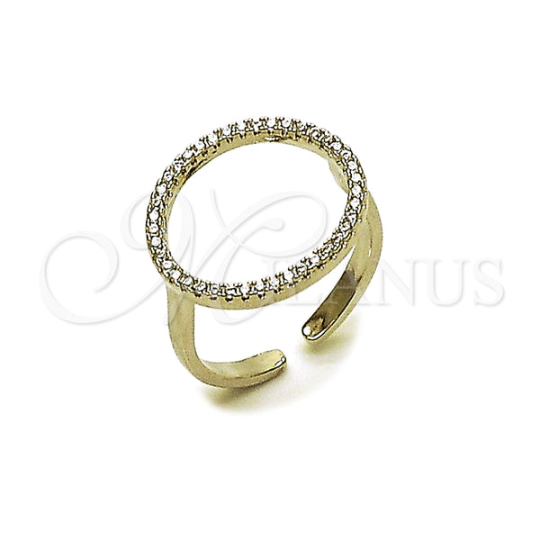 Anillo Multi Piedra 01.266.0103.1 Rodio Laminado, con Micro Pave Blanca, Pulido, Rodinado (Talla Unica)