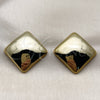 Arete Dormilona 02.467.0004 Acero Inoxidable, Pulido, Tono Dorado