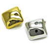 Arete Dormilona 02.467.0004 Acero Inoxidable, Pulido, Tono Dorado