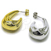 Arete Dormilona 02.467.0005 Acero Inoxidable, Pulido, Tono Dorado