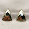 Arete Dormilona 02.467.0006 Acero Inoxidable, Pulido, Tono Dorado