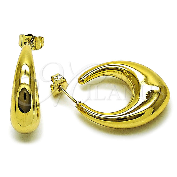 Argolla Pequeña 02.467.0019.25 Acero Inoxidable, Pulido, Tono Dorado