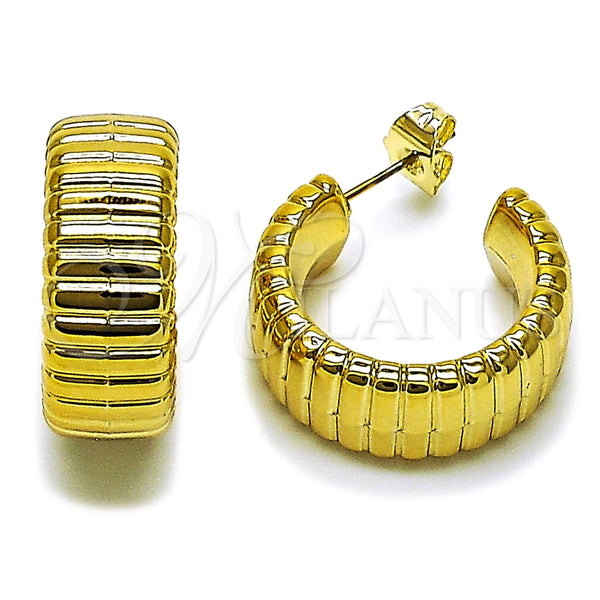 Argolla Pequeña 02.467.0021.25 Acero Inoxidable, Pulido, Tono Dorado
