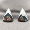 Arete Dormilona 02.467.0006.1 Rodio Laminado, Pulido, Rodinado