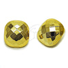 Arete Dormilona 02.467.0030 Acero Inoxidable, Pulido, Tono Dorado