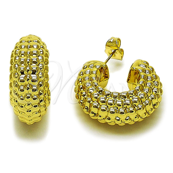 Argolla Pequeña 02.467.0036.25 Acero Inoxidable, Pulido, Tono Dorado