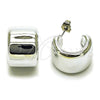 Argolla Pequeña 02.467.0053.1.20 Rodio Laminado, Pulido, Rodinado